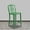Green, variant on Flash Furniture Commercial Grade 2 Pack 24" High Green Metal Indoor-Outdoor Counter Height Stool with Vertical Slat Back