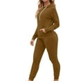 thumbnail image 4 of Aofany Hoodie Tracksuit for Women Casual Sweatsuit 2Pcs Jogger Set Activewear Outfits with Pockets, 4 of 7