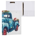 thumbnail image 3 of Flowers in Car 3 Ring Binders 1.5 inch Hardcover File Folders with Interior Pockets A4 Size Organizer for School Office Hospital Set of 2, 3 of 8