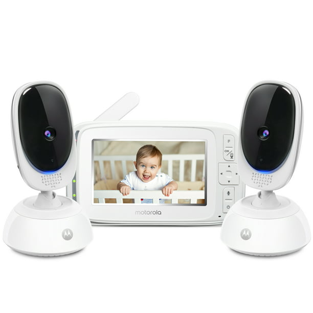 Motorola Bliss54 2 4 3 Video Baby Monitor 2 Camera Set Walmart Com Walmart Com