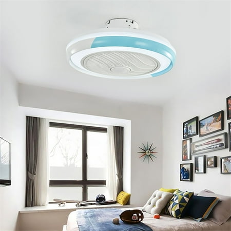 

Ljstore Ceiling Fan With LED bulb Measurable Fan With Remote Control 80W Invisible
