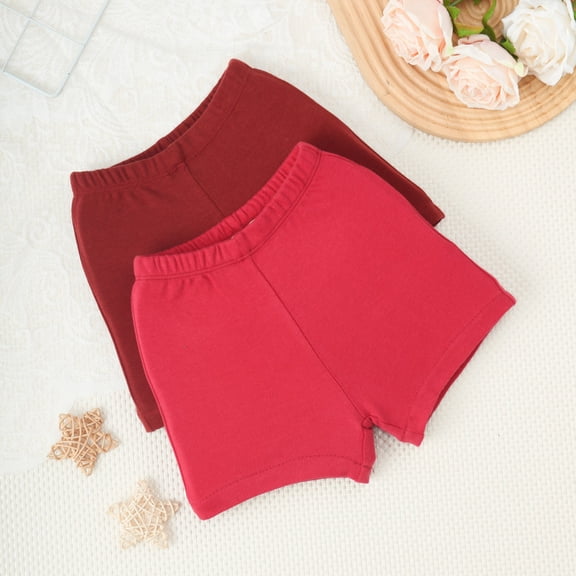 Benoxine Baby Cotton Shorts Unisex Soft Comfortable Infant Toddler Shorts 6-36 Months 2-Pack