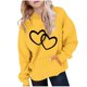 thumbnail image 2 of Sudadera con capucha para niños, con estampado degradado, mangas raglán, mangas largas, talla mediana a grande, informal, con capucha y bolsillos, blusa de poliéster para niños, 2 of 6