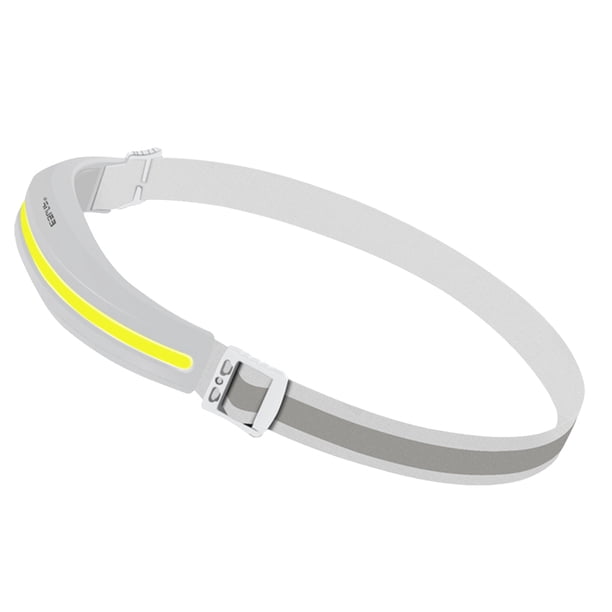 Linterna LED COB, linterna frontal reflectante recargable para senderismo, pesca (blanco) Ndcxsfigh Para Estrenar