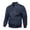 Dark Blue, variant on DeHolifer Men Coat Outwear Zipper Solid Color Long Sleeve Crewneck Windproof Winter Coat for Men with Pockets Army Green L