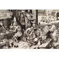 thumbnail image 1 of 24x36 gallery poster, The Alchemist by Pieter Bruegel the Elder, 1 of 1