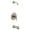Brushed Nickel, variant on Moen UT2903NH Gibson M-Core 2-Series Single Handle Bathtub & Shower Faucet in Chrome (Trim Only)