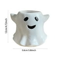 thumbnail image 3 of LLDYYDS Ghost Planter, Cutest Ghost Bucket Funny Flower Ghost Vase, Paper Mache Halloween Treat Buckets, Ghost Candy Bucket, 3 of 5