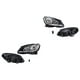 thumbnail image 1 of Par de Faros Delanteros C200 2012 A 2013 Mercedes-Benz Fdo Gris Genérica ., 1 of 4
