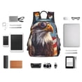 thumbnail image 4 of Balery Bald Eagle Pilot Mochila ligera para hombre y mujer: duradera e impermeable, ideal para la escuela, el trabajo, viajes y uso diario., 4 of 7