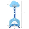 thumbnail image 2 of Patiojoy 3-in-1 Basketball Hoop Set Stand Toddler Basketball Hoop Game Set Blue, 2 of 5