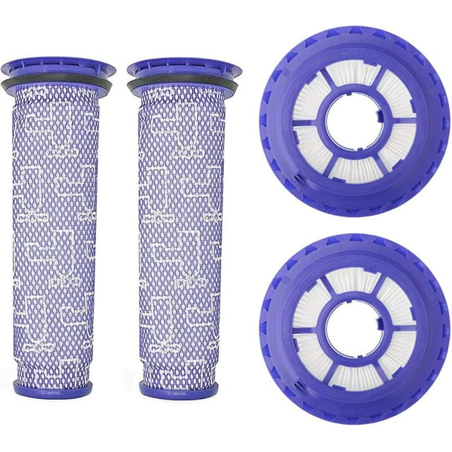 Paquete de 2 Filtros de Poste y Paquete de 2 Filtros Previos de Reemplazo para Dy*son DC41 DC65 DC66 UP13 UP20 UP30 Animal, Bola de Vacío para Múltiples Pisos y Bolas Animal 2 Bola Animal 3, Compa...