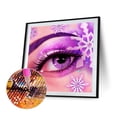 thumbnail image 2 of Cuadros Decorativos Kits de pintura de diamantes para bricolaje, maquillaje de ojos brillantes, taladro redondo completo, juego de decoración del hogar Ndcxsfigh Nuevos Originales, 2 of 9