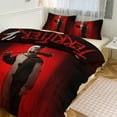 thumbnail image 6 of Terrifier Printing Bedding Sets Decorative 3 Pieces Bedding Set(1 Duvet Cover Set 2 Pillow Shams) 102"x90", 6 of 8