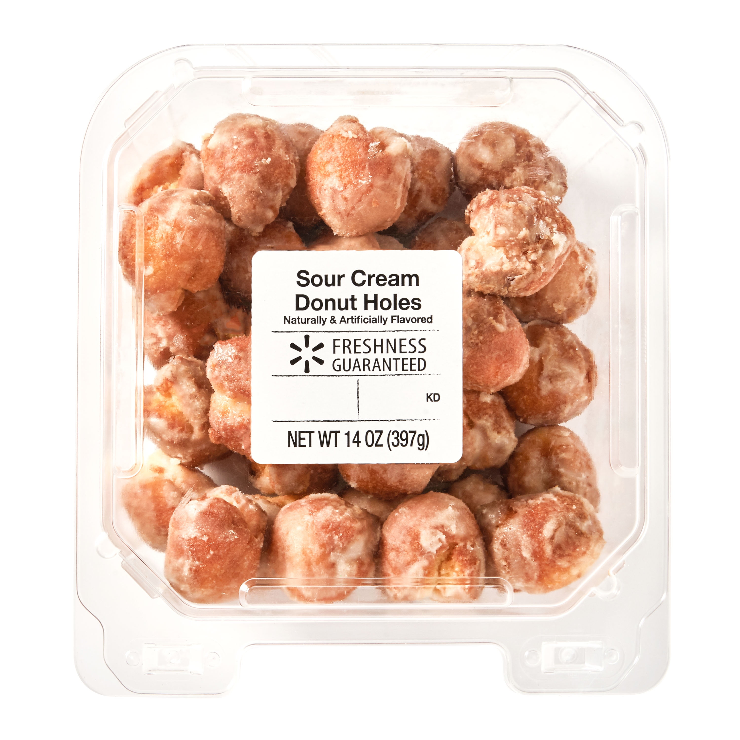 Freshness Guaranteed Sour Cream Donut Holes, 14 oz, 28 Count Walmart