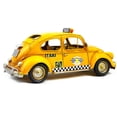 thumbnail image 5 of Supvox Retro Iron Sculpture Home Decor Taxi Model Car for People Who Love Collecting Metal Crafts 1Pack, 5 of 8