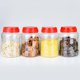 thumbnail image 2 of 4 recipientes transparentes sellados para té, tarros de plástico para almacenar alimentos (1000 ml), 2 of 5