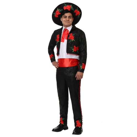 Men's Plus Size Mariachi Costume