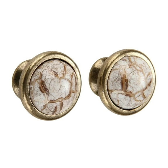 1Pc Door Knobs Handles Marble Ceramic Kitchen Cupboard Cabinet Wardrobe Dresser Drawer Knob Pulls