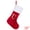 Letter C, variant on Unique Bargains Double Layer Modern Cozy Reindeer Christmas Stocking Letter E 18"