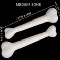thumbnail image 3 of Halloween Large Plastic Lifesize Fake Bones Realistic Decorative Skeleton Bones, Scary Spoof Props for Halloween Parties,Durable Plastic Halloween Decorations,Plastic Halloween Bones(22cm*6), 3 of 9