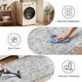 thumbnail image 5 of Washable Runner Rug 2x6 ft Non-Slip Soft Low-Profile Microfiber Farmhouse Distressed Floral Rug for Kitchen, Entryway, Hallway, Laundry, Bedroom, 5 of 6