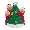 thumbnail image 4 of Personalized Couple Ornaments 2024 - Custom Family of 3 Decorating Christmas Tree Home Decorations, 4 of 10