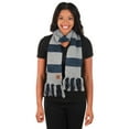 thumbnail image 2 of Striped Harry Potter Vintage Hogwarts Ravenclaw Scarf, 2 of 4