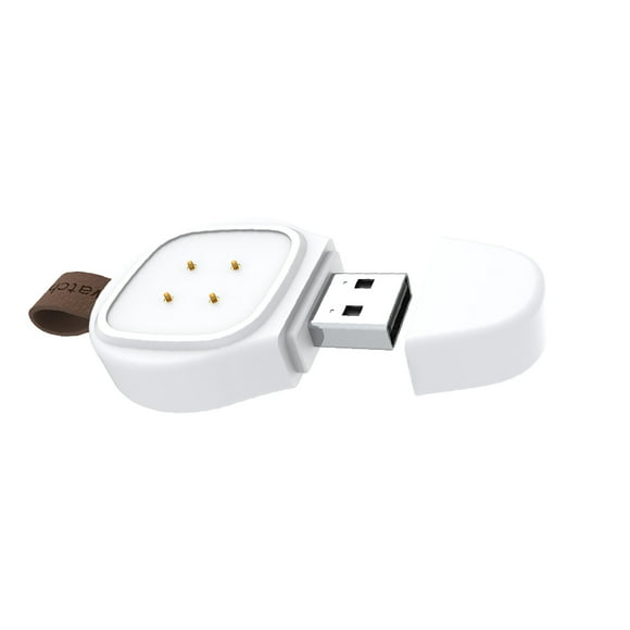 Smart Watch Charge Station Lodestone Smartwatch Charging Dock Base Outdoor Home Replacement for Versa3 Sense Accessories White