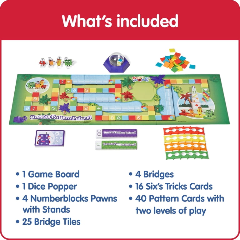 hand2mind Numberblocks Race to Pattern Palace Game photo 2