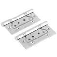 thumbnail image 4 of Hinge2Pcs Stainless Steel Hinge Furniture Accessories Flat Open Hinge Compact and Lightweight, 4 of 5