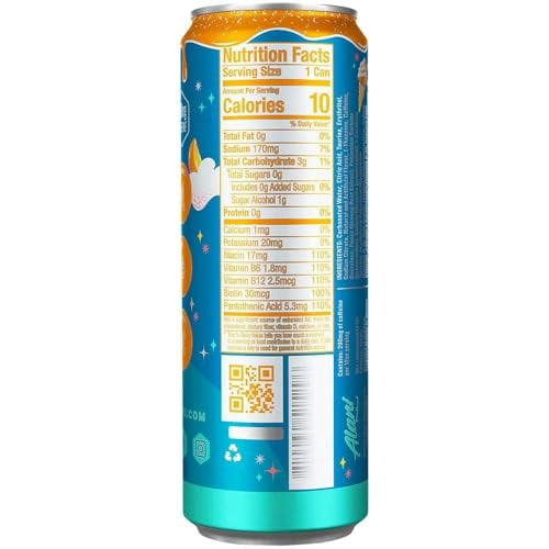 New Alani Energy Drinks Cherry bomb, Dream Float, Blue Slush - Limited Edition Flavors - Variety Pack, Sugar-Free, Low-Calorie, 200mg Caffeine, Energy Boost Drink 12 fl oz (Pack of 6)