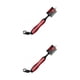 thumbnail image 2 of Greeniant Cepillo de limpieza de palos de golf Herramienta de mantenimiento profesional portátil antideslizante con punta de ranura Golfista Regalos Rojo 2piezas, 2 of 6