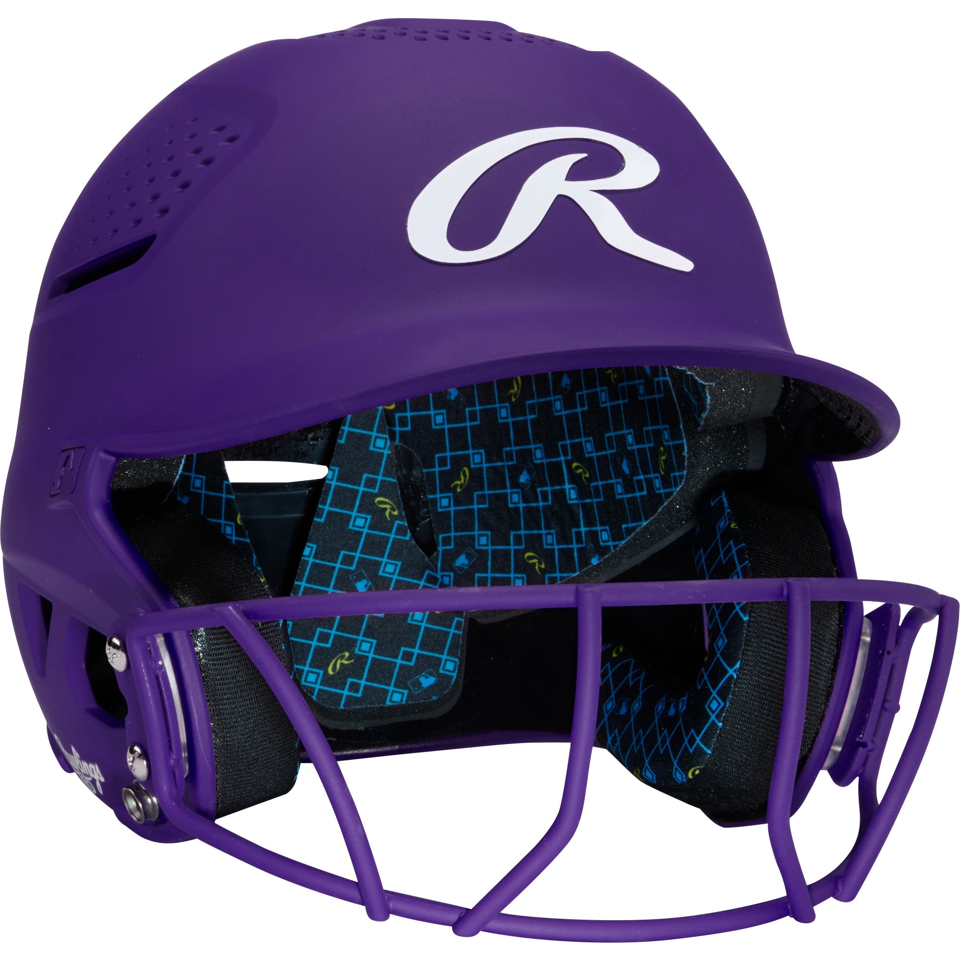 (8 pack) Rawlings RX2 Softball Batting Helmet with Face Mask | NOCSAE Certified