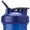 Blue, variant on BlenderBottle ProStak Shaker Bottle with Storage Compartment, 22 oz, Leakproof Lid, Wire Whisk Ball, BPA-Free, Cream/Black