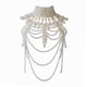 thumbnail image 1 of Collar De Borlas De Cadena De Cuerpo En Capas Clásico Hermoso Para Dama Hugo  Cadena del cuerpo, 1 of 10