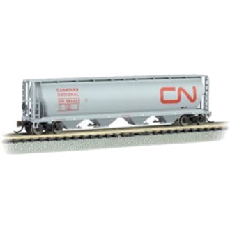 Bachmann Canadian 4-Bay Cylindrical Grain Hopper Bachmann Canadian 4-Bay Cylindrical Grain Hopper