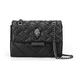 thumbnail image 1 of Bolso Correa De Hombro Plateado Diseño De La Tela Rayas negro plata, 1 of 5