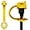 Yellow, variant on Prong Shield Prong Protector Outdoor Plug Cover for 120-Volt Plugs - Outside Plug Protectors for Extension Cord Cap End, 3-Prong Heater Block End Covers (2, Yellow)