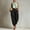 Black, variant on Morttic Women's Solid Color High Waist Pleated Jogger Pants – Cuffed Ankle Lantern Trousers with Side Pockets Summer Daily Wear Black,S