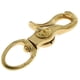thumbnail image 5 of 1 piezas chapado en oro broche de langosta broche giratorio llavero bolsa de equipaje artesanía de bricolaje Pequeña Macarena Llavero de corchete de langosta, 5 of 7