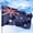 Australia, variant on Australia Outdoor Flag (3x5ft) by DreamController - Durable, Fade-Resistant Polyester, Double-Stitched, Brass Grommets - HD Printed Oceania Flag - Made in USA