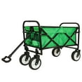 thumbnail image 2 of Olurrisa Wagon Cart Foldable, Collapsible Wagon with 250 LBS and Storage, Outdoor Foldable Grocery Cart for Garden, Camping & Shopping, 2 of 5