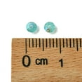 thumbnail image 5 of Preciosaeg Beads Czech Bicone(451 69 302 Rondelle) 50005 200 Caribbean Sea AB 3mm Hole: 0.8mm, 5 of 6