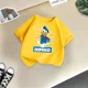 thumbnail image 3 of Marca Linda camiseta de algodón de verano para niños con el Pato Donald, linda y divertida camiseta de dibujos animados de Disney para niño y niña, ropa informal de moda para niños, 3 of 5