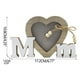 thumbnail image 5 of Marco de Fotos de Madera con Letras | Diseño Personalizado de Amor y Corazón | Decoración para El Hogar, Regalo de Boda | Fácil de Colocar En La Pared o La Mesa, 5 of 5