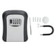 thumbnail image 1 of Key Lock Box 5in 4 Digit Combination Lockbox Resettable Code Key Box for Safety Storage, 1 of 5