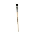 thumbnail image 2 of Easel Brushes, Short Handle, Short Handle, 0.5", 8.5" Long, 6 Brushes, 2 of 4