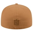 thumbnail image 4 of Men's New Era Brown Dallas Cowboys Tonal Color Pack 59FIFTY Fitted Hat, 4 of 5