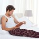 thumbnail image 5 of Fotbe Beautiful Purple Butterflies Pantalones de Pijama para Hombre, Pantalones de Dormir, Pantalones de Casa con Cintura Ajustable y Bolsillos-XX-Large, 5 of 6